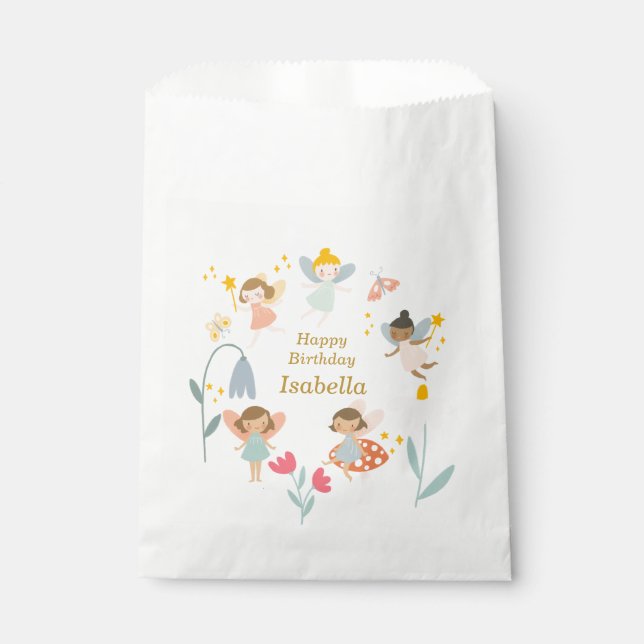Magical Fairies Party Favour Bags (Front)