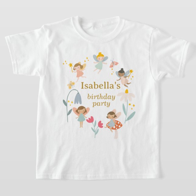 Magical Fairies Party T-Shirt (Laydown)