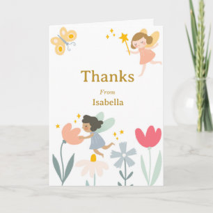 Magical Fairies Thank You Note Card