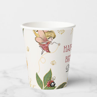 Magical Fairy Birthday Party Paper Cups