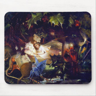 Magical Fairy Fantasy Painting: The Fairy Bower Mouse Mat