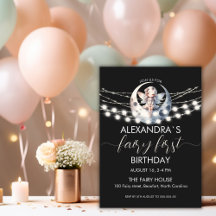 Magical Fairy First Girl Birthday 