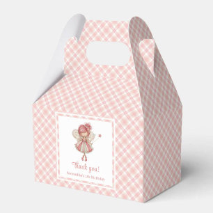 Magical Fairy Girl Blush Floral Birthday Favour Bo Box