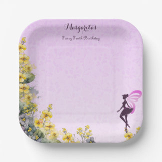 Magical Fairy party decorations Paper Plate