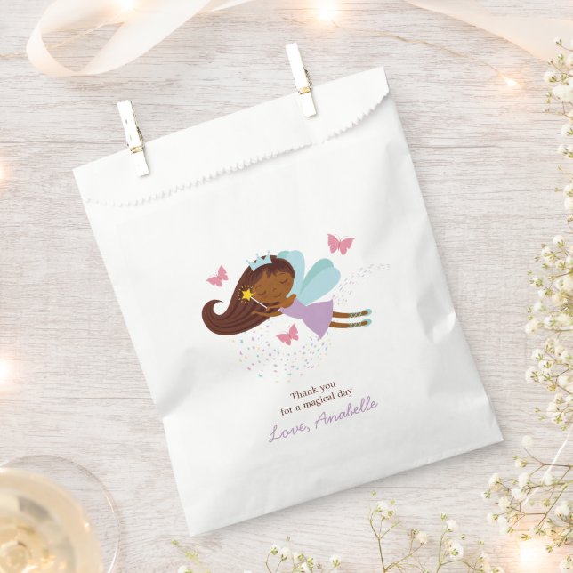Magical Fairy Princess Birthday Party Favour Bags (Clipped)