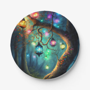 Magical Fairy Princess Fantasy Pixie Dust Party Paper Plate