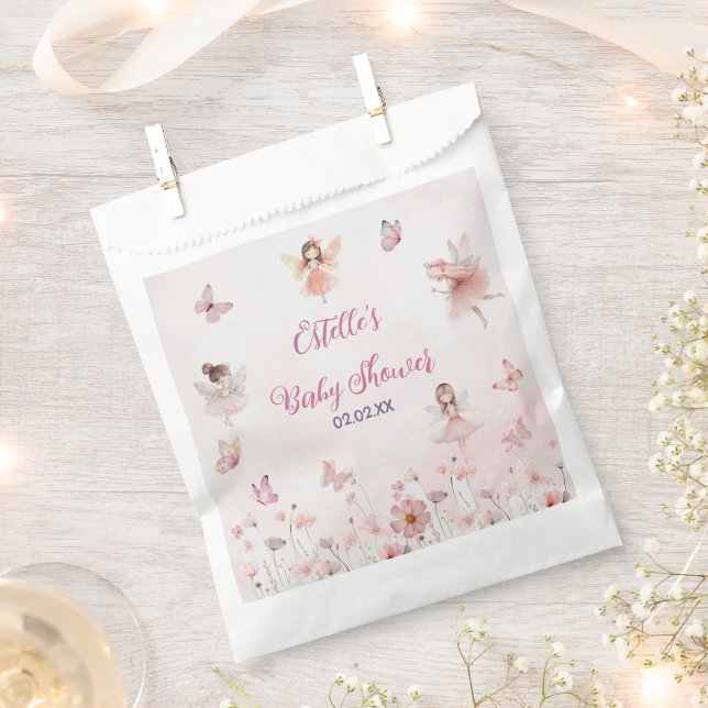 Magical Fairy Princess Girl Baby Shower  Favour Bags (Creator Uploaded)