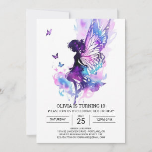Magical Fairy Tale Birthday Magic Invitation