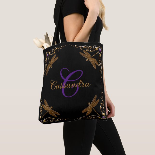 Magical Fairy Tale Fantasy Personalised Tote Bag (Close Up)