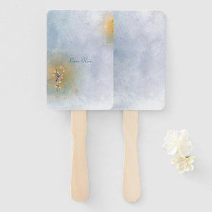 Magical Fairy Tale garden hand fan
