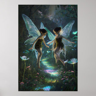 Magical Fairy Wall Art Poster
