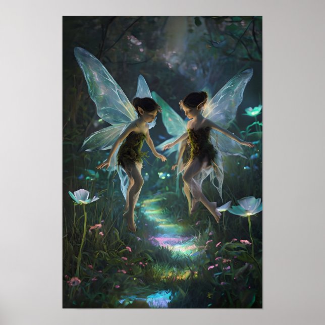 Magical Fairy Wall Art Poster (Front)