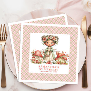Magical Fairy Whimsical Birthday Celebration Napki Napkin