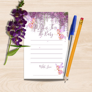 Magical Fairy Wishes For The Baby Shower Game
