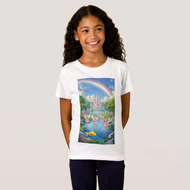 “Magical Fairyland Adventure Girls Tee (Front Full)