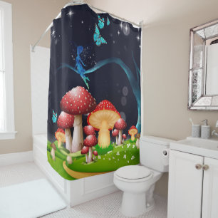 Magical Fairyland Fairytale Shower Curtain