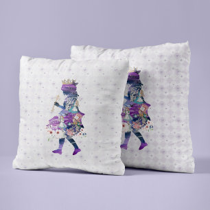 Magical Fairytale Storybook Alice In Wonderland Cushion