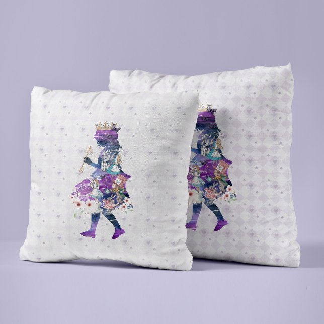 Magical Fairytale Storybook Alice In Wonderland Cushion (Creator Uploaded)