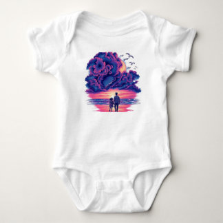 Magical family's baby bodysuit