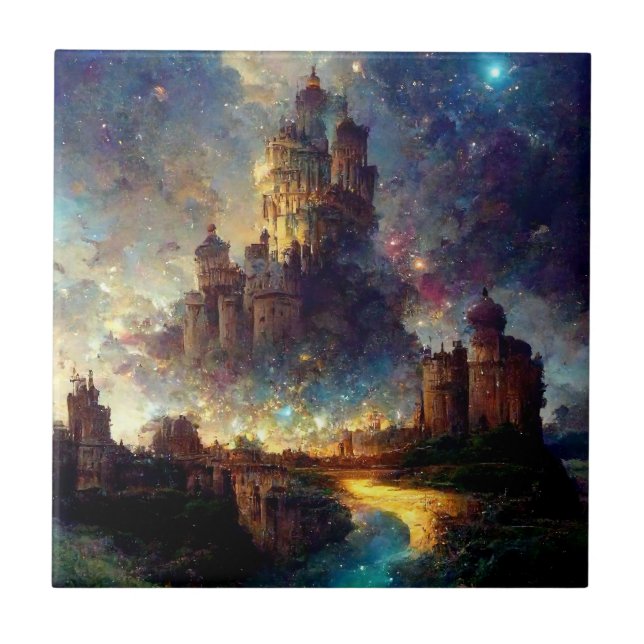 Magical Fantasy Castle Tile (Front)
