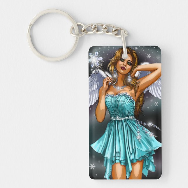 Magical Female Fairy Key Ring (Front)
