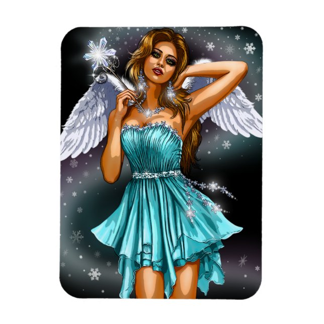 Magical Female Fairy Magnet (Vertical)