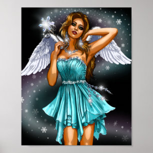 Magical Female Fairy Poster