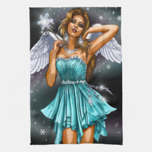 Magical Female Fairy Tea Towel