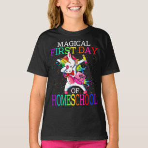 Magical First Day Of Homeschool Back To School T-Shirt