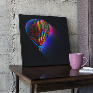 Magical Flight Abstract Dream Digital Art Canvas Print