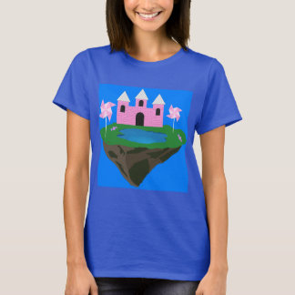 Magical Floating Castle Fantasy Women's T-Shirt