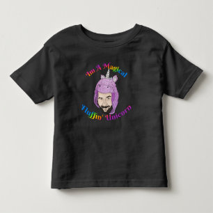 Magical Fluffin Unicorn Toddler Jersey T-Shirt