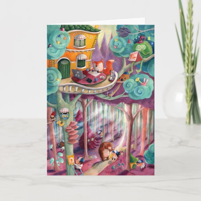 Magical Forest Card (Front)