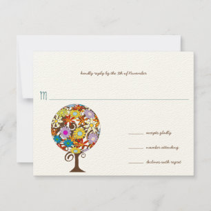 Magical Forest Circle of Love Wedding Invitations