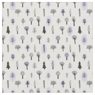 Magical forest fabric
