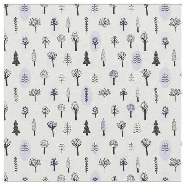 Magical forest fabric (Close Up)