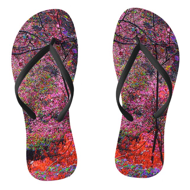 Magical Forest Flip Flops (Footbed)