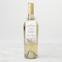 Magical Forest Floral Bottle Hanger Tags