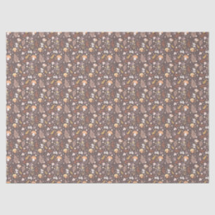 Magical Forest Hares Mushrooms Decoupage Tissue Paper