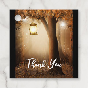 Magical Forest with Fairy Lights Favour Tags
