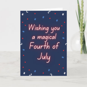 Magical Fourth of July  Card