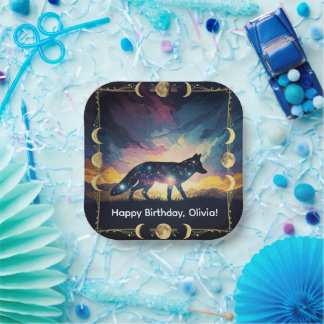 Magical Fox Party Plates