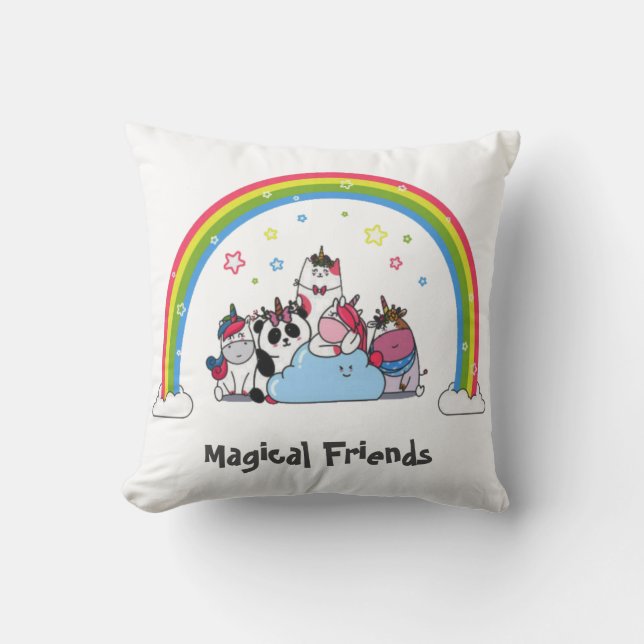 Magical Friends Cushion (Front)