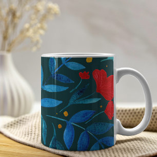 Magical garden - dark night coffee mug