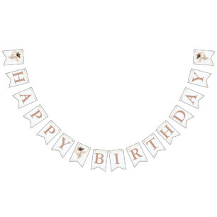 Magical Garden Fairy Birthday Banner