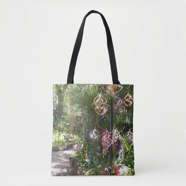 Magical garden on a tote bag (Front)