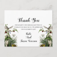 Magical Garden Wedding Thank You
