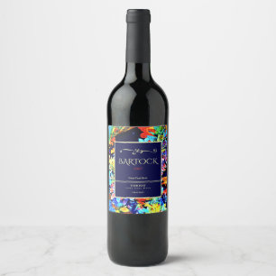 Magical Garden Wine Label