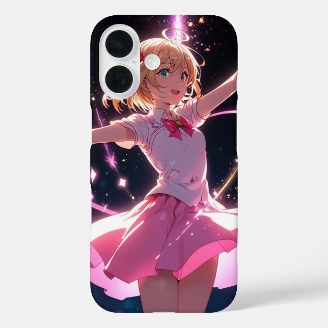 Magical Girl Aura Case-Mate iPhone Case (Back)