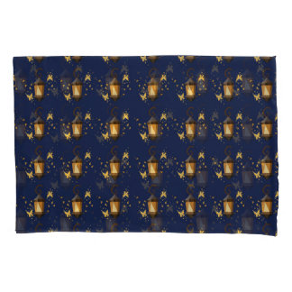 Magical Glowing Lanterns and Butterflies Pillowcas Pillowcase